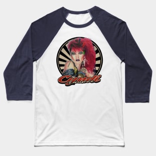 Vintage 80s Cyndi Lauper Baseball T-Shirt